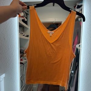 Dry goods orange tank top